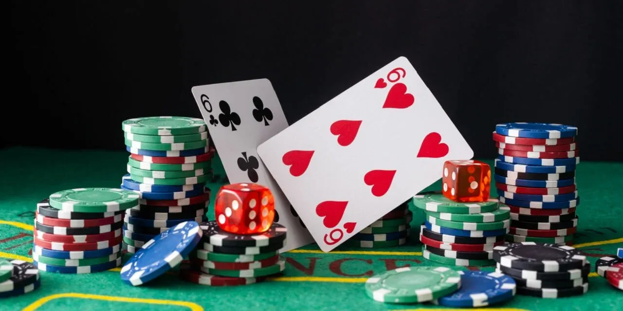 Online casino gaming environment